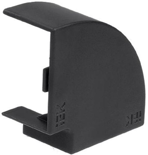 Угол плоский для кабель-канала IEK Элекор 20x10мм черный картинка